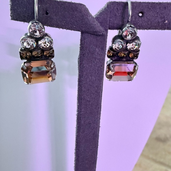 Sorrelli Crystal Drop Earrings - Picture 7 of 7